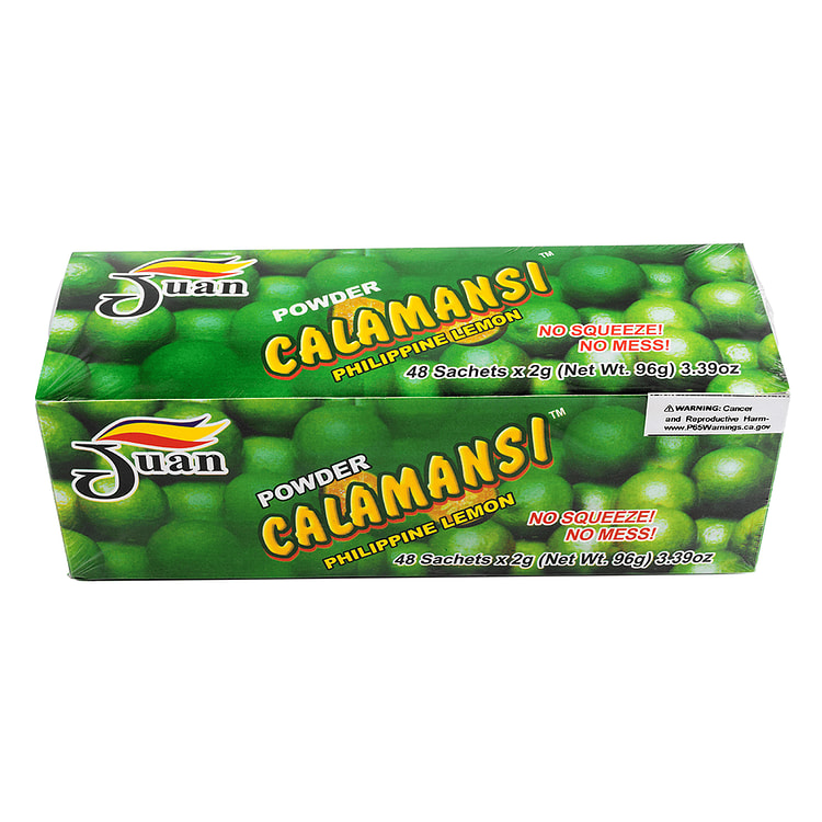 Juan Powder Calamansi (Philippine Lemon) 2 g*48 each