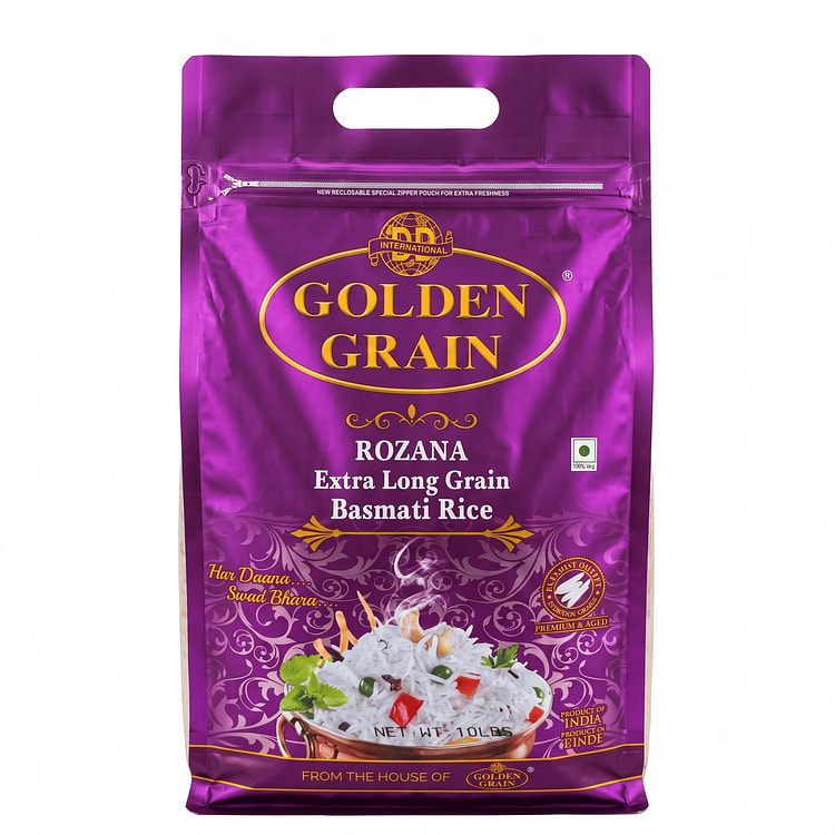 Golden Grain Rozana Rice 10 lb