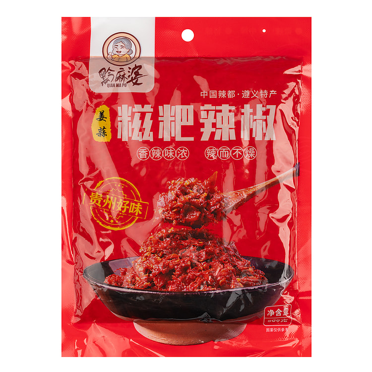黔麻婆 糍粑辣椒 500 克