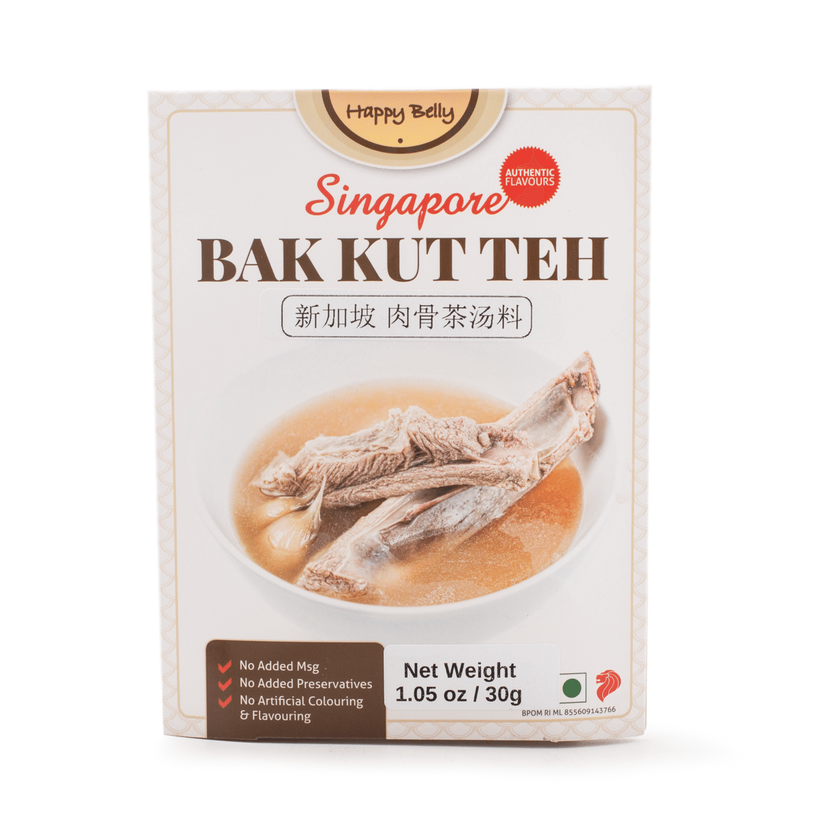 Happy Belly Singapore Slow Stewed Pork Bone Broth 30 g