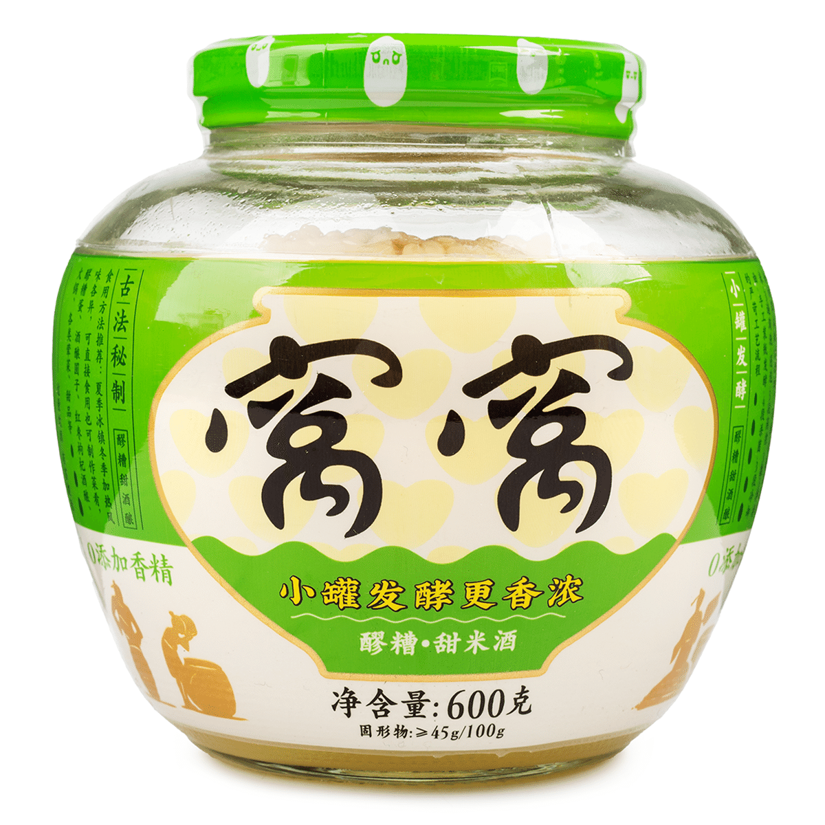 Wowo Brand Fermented Glutinous Rice 600 g