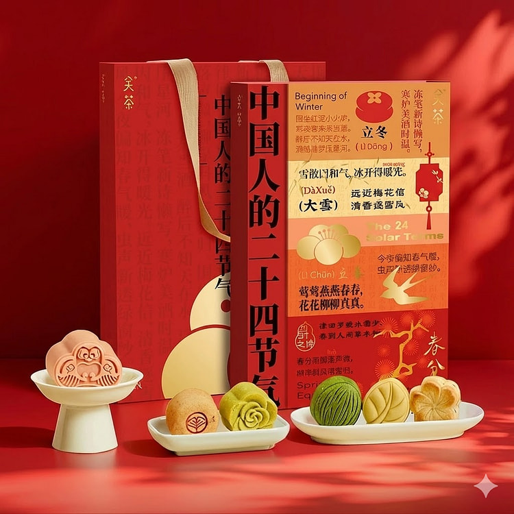 关茶 二十四节气 糕点礼盒 620 克