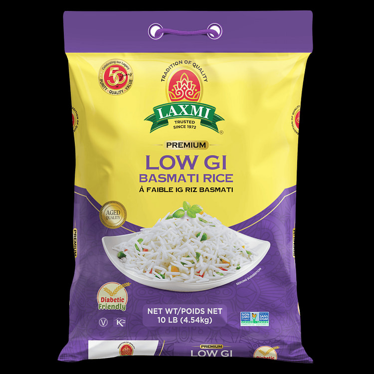 Laxmi Low GI Diabetic Basmati Rice 10 lb