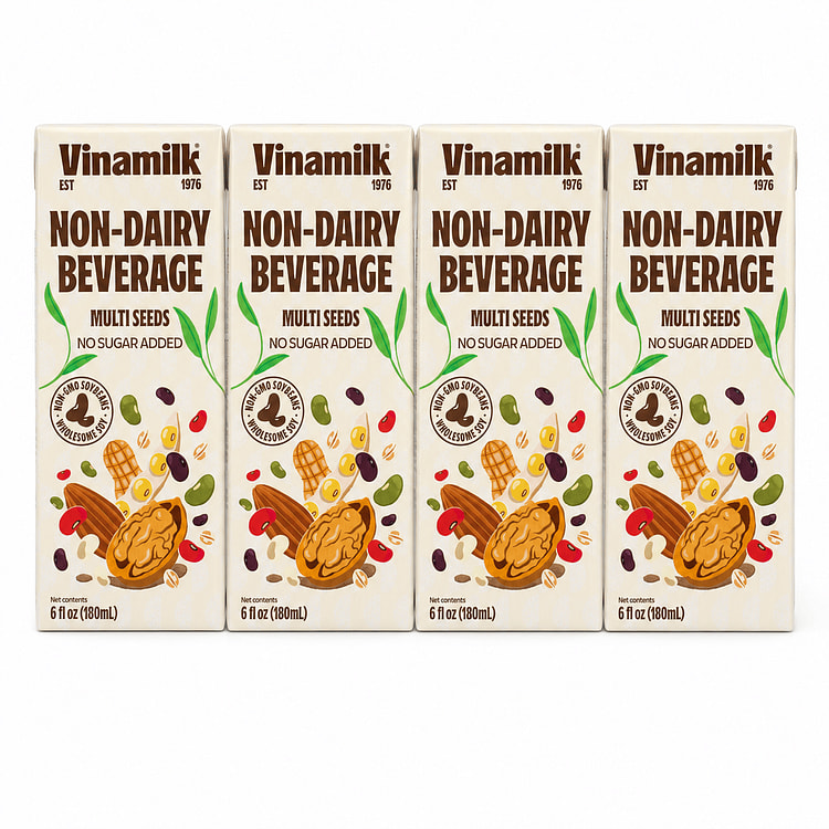 Vinamilk 植物奶 6 液盎司*4 个