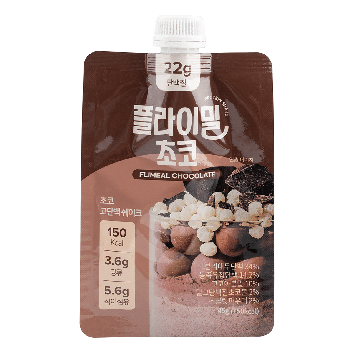 Flimeal Protein Shake, Chocolate Flavor 45 g
