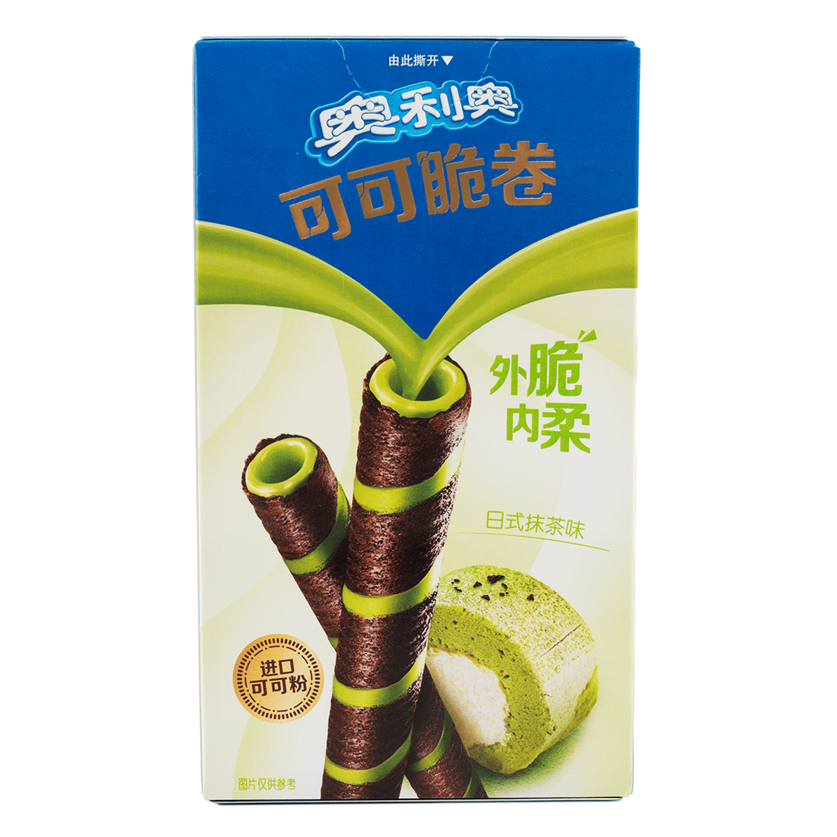 奥利奥 巧脆卷 抹茶味 55 克