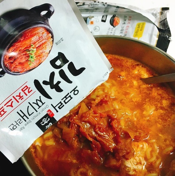 GS25 OMORI Kimchi Stew Ramen 4pk Weee!
