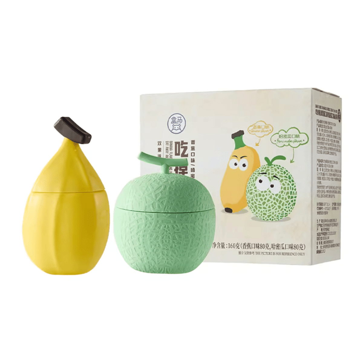 Hema Helado sabor plátano y melón 2 piezas 160 gramo(s)