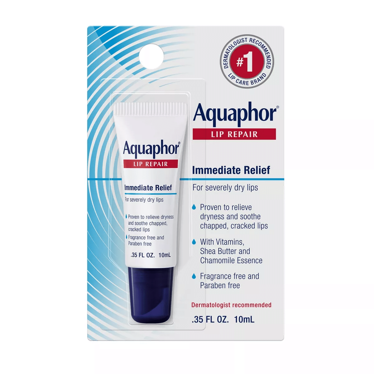 Aquaphor Reparador Labial para Lábios Secos 10 ml