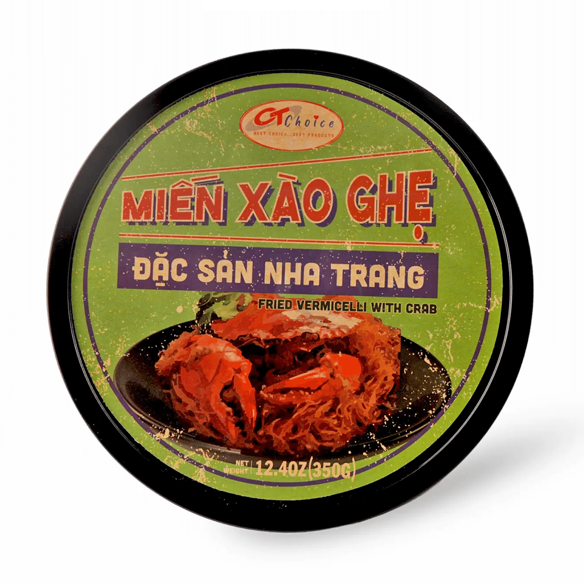 CT Choice Nha Trang Beanthread Noodle with Crab Meat, Frozen 350 g