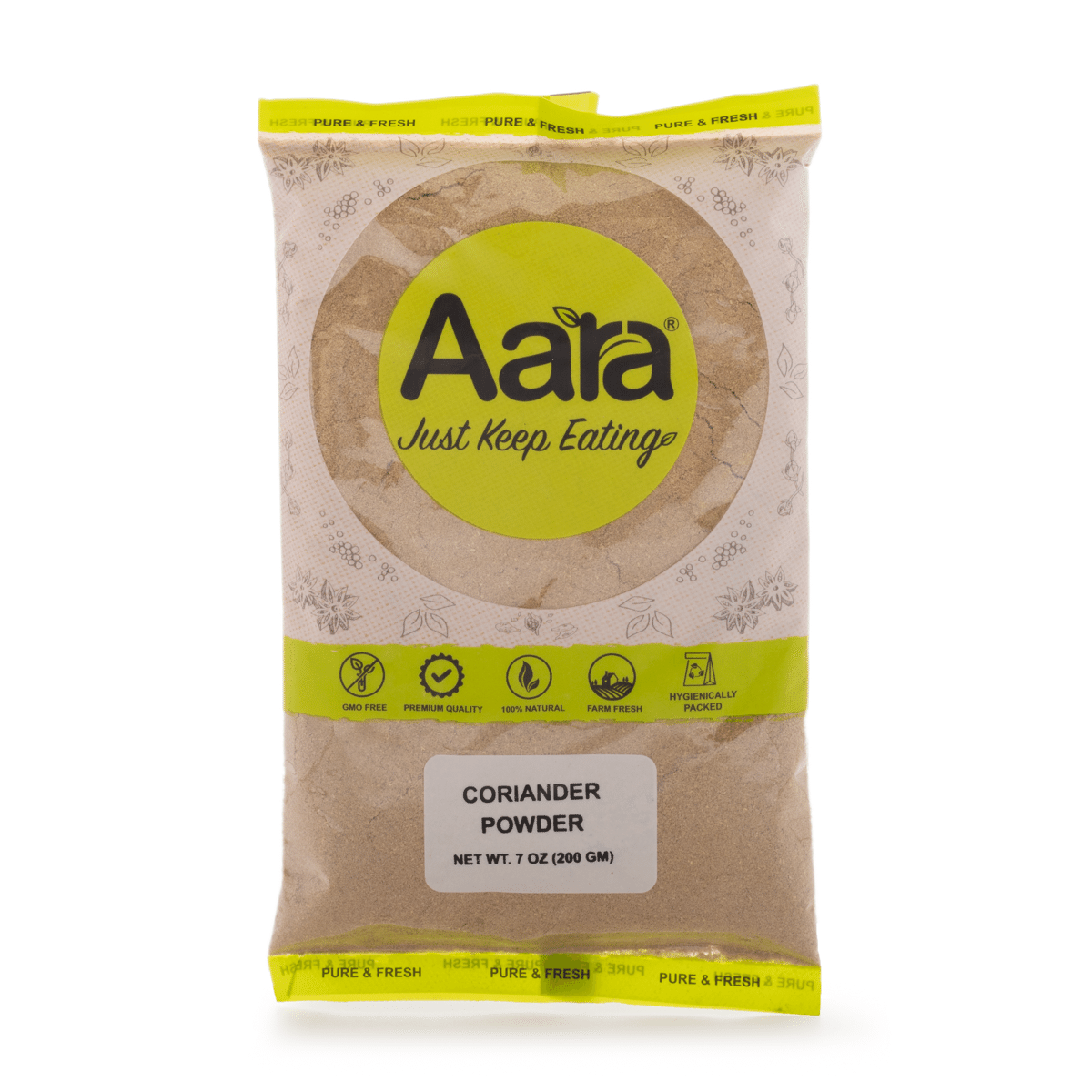 Aara Coriander (Dhania) Powder 200 g*20 pack
