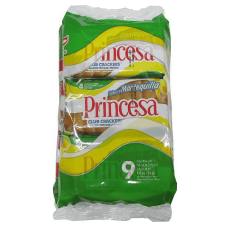 Princesa Butter Flavor Club Crackers 8.1 oz