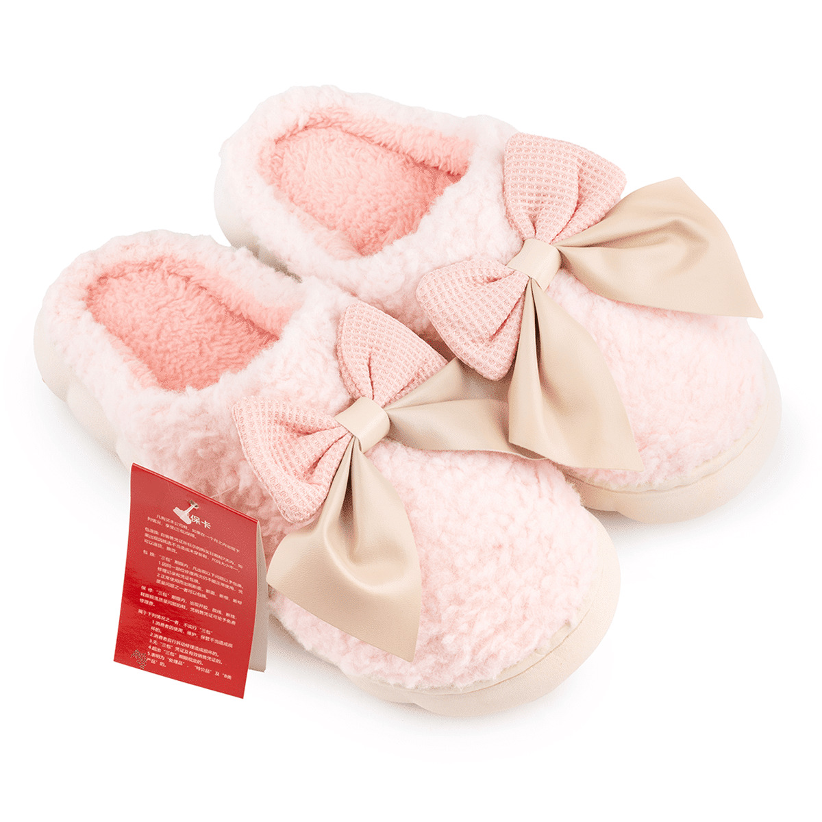 Pantuflas Japonesas de Algodón Suave Yanosaku Macaron Rosa 38-39 1 unidad