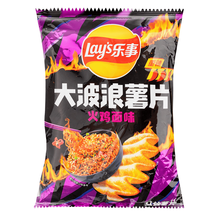 乐事 大波浪薯片 火鸡面味 70 克