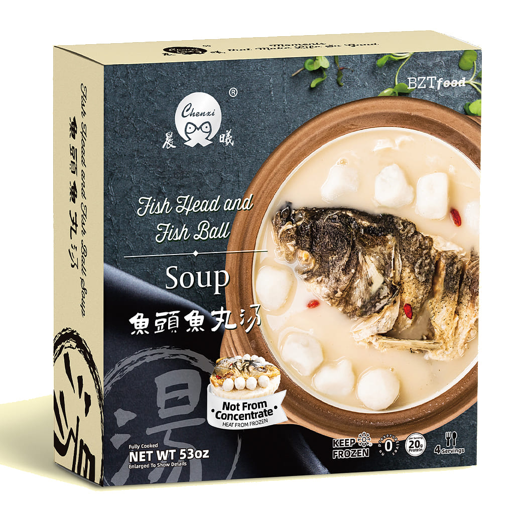 Fish Head and Fish Ball Soup 53 オンス
