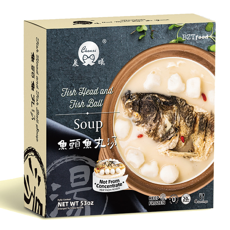 晨曦 鱼头鱼丸汤 53 盎司
