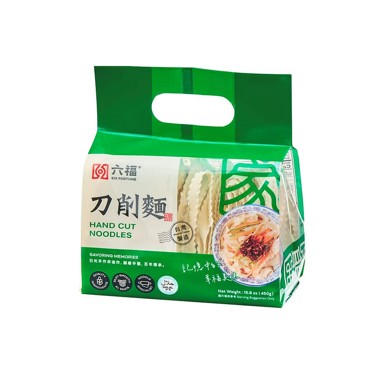 六福 刀削面 新旧包装混发 450 克