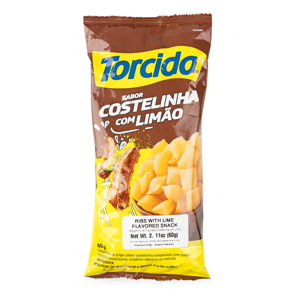 Get Snack Torcida Ribas with Lime flavour 60 g Delivered