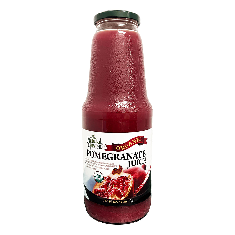 Natural Garden 100% Organic Pomegrate Juice 1000 ml