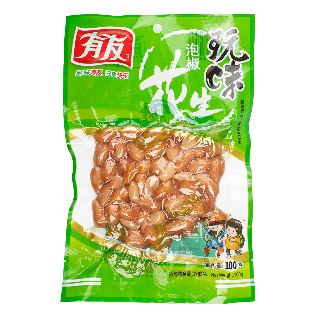 有友 泡椒花生 100 克
