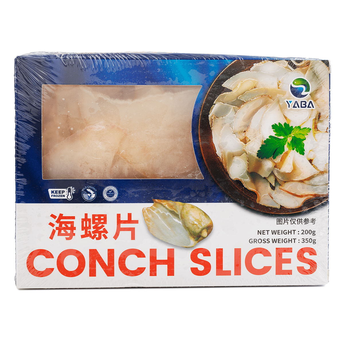 Frozen Conch Slices (Hot Pot Style) 200 g