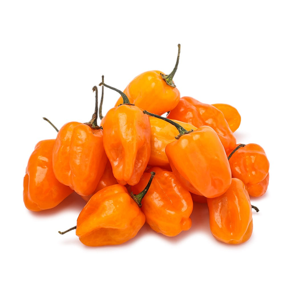 Orange Habanero Peppers 8 oz