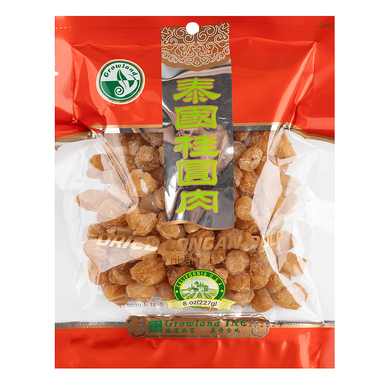 Growland Dried Longan Pulp 227 g