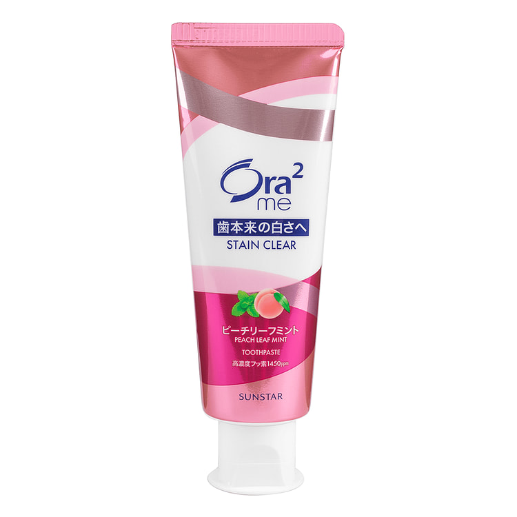 Ora2 皓乐齿 深层洁净亮白牙膏 鲜桃薄荷味
