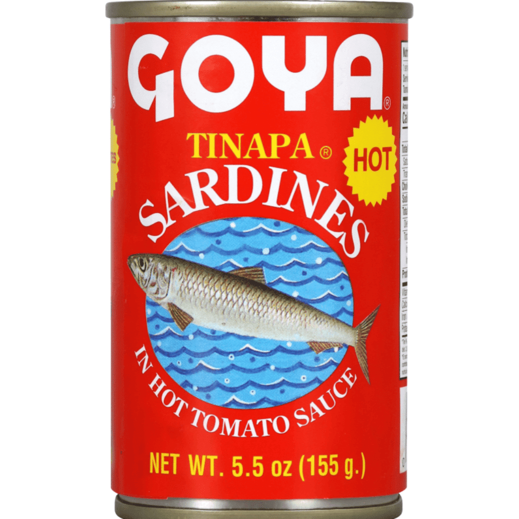 Goya Tinapa Sardines in Hot Tomato Sauce 5.5 oz
