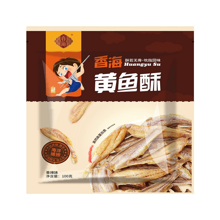 香海 黄鱼酥 香辣味 100 克