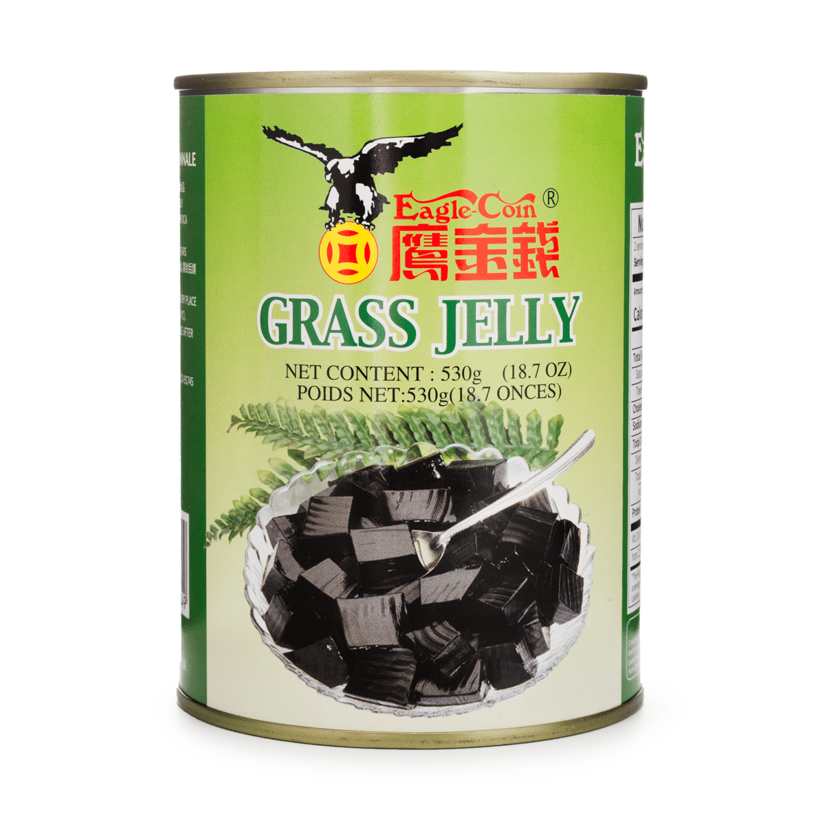 YJQ Eagle Coin Grass Jelly 530 g