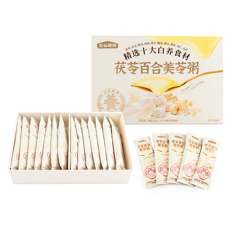 五谷磨房 茯苓百合美苓粥 32G*14 包 448 克