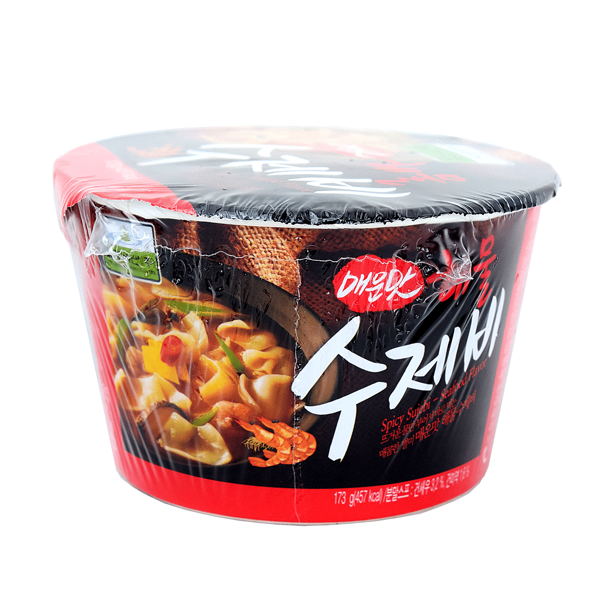 CHILGAP Korean Pasta(Sujebi)-Spicy Seafood-Cup 173 g
