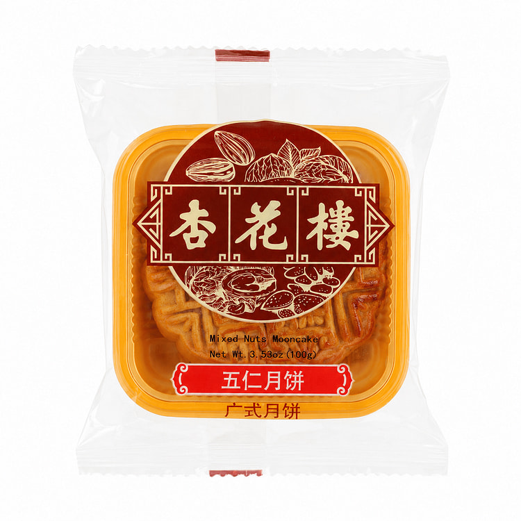 Weee独家 杏花楼 五仁月饼 单枚