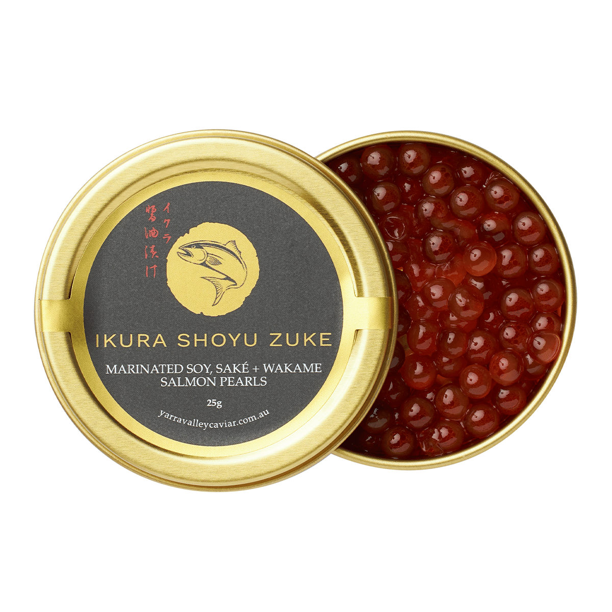 Caviar Ikura Shoyu Zuke Yarra Valley 25 gramo(s)