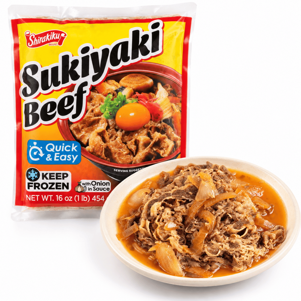Shirakiku Sukiyaki Beef 1 lb