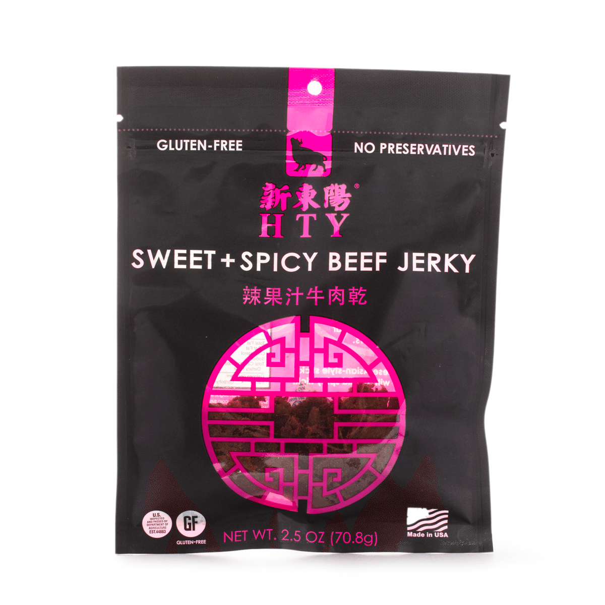 新东阳 辣味果汁牛肉干 70.8 克