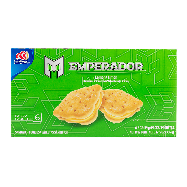 Gamesa Emperador Limon and Lime Cookies 356 g