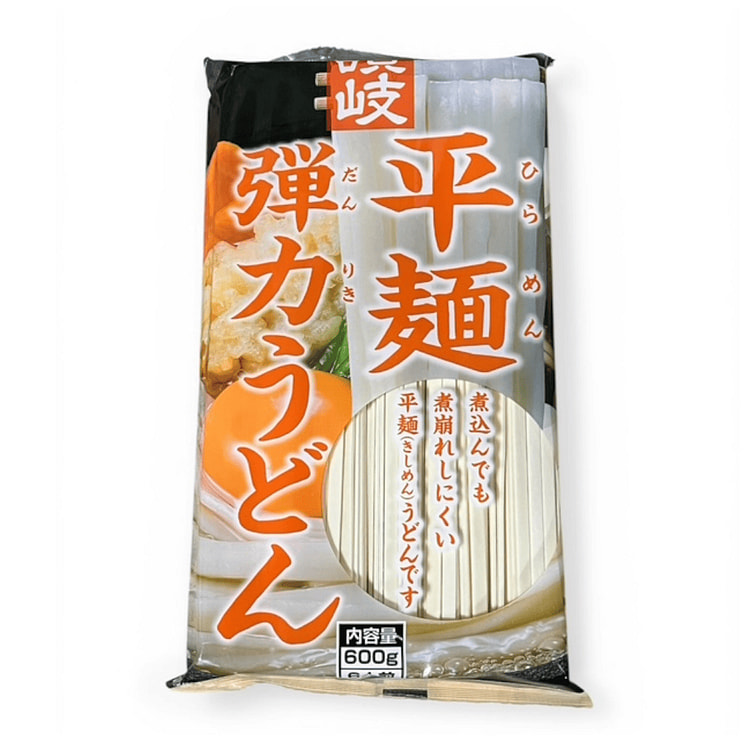 Sanukishisei Hiramen Danriki Udon 600 g