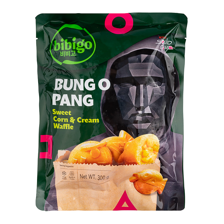 CJ BIBIGO 鲷鱼烧玉米华夫 300 克