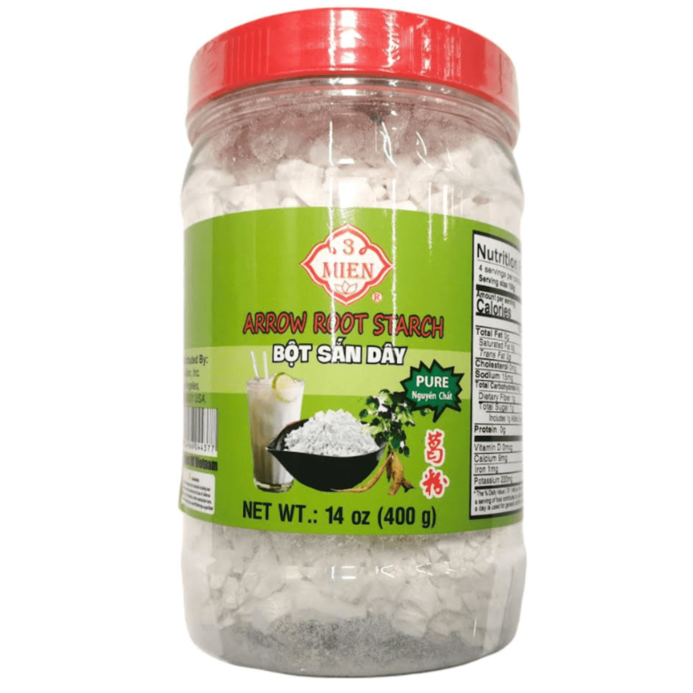 Bột Sắn Dây-3 Miền 14 oz