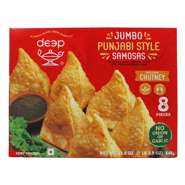 Deep Jumbo Punjabi Samosa 22.8 oz