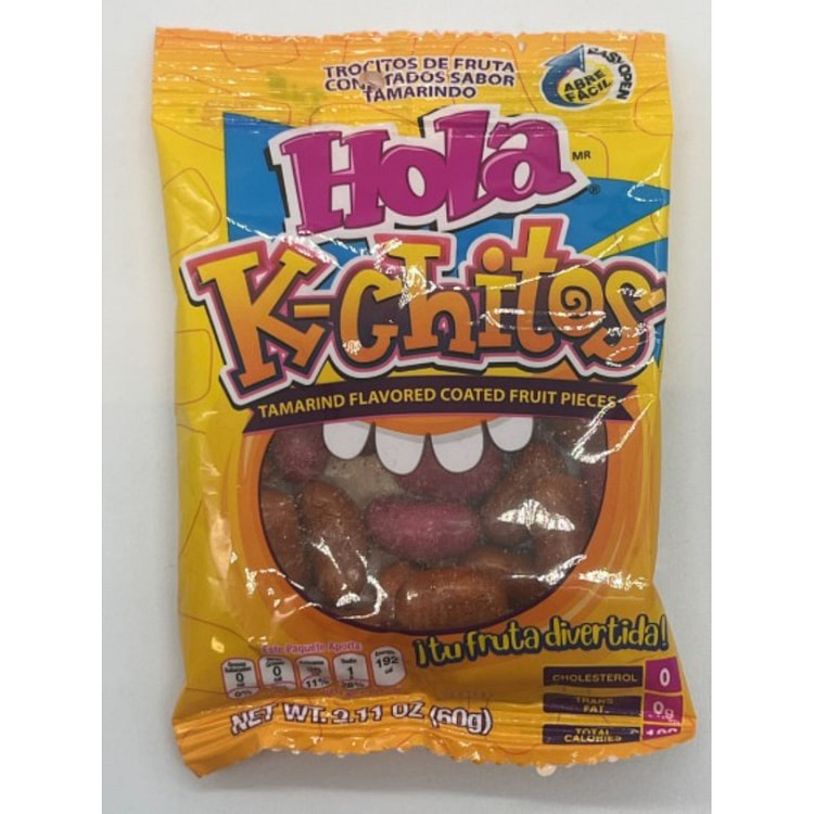 Hola K-Chitos Tamarind Flavored Coated Fruit Pieces 2.11 oz (min 2)