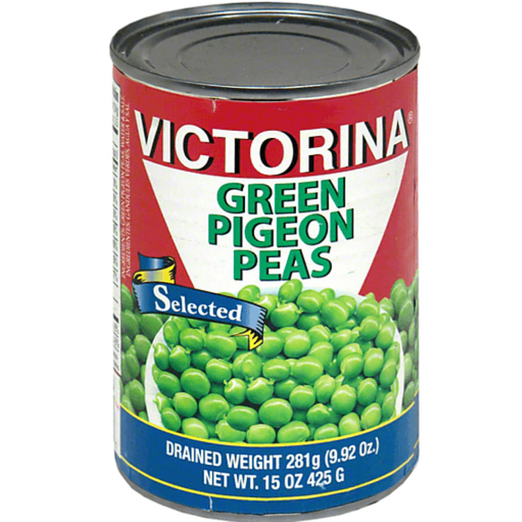 Victorina Select Green Pigeon Peas 15 oz