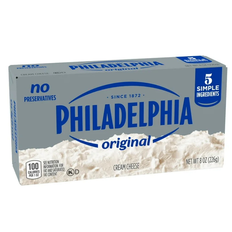 Philadelphia Cream Cheese soft 8 oz