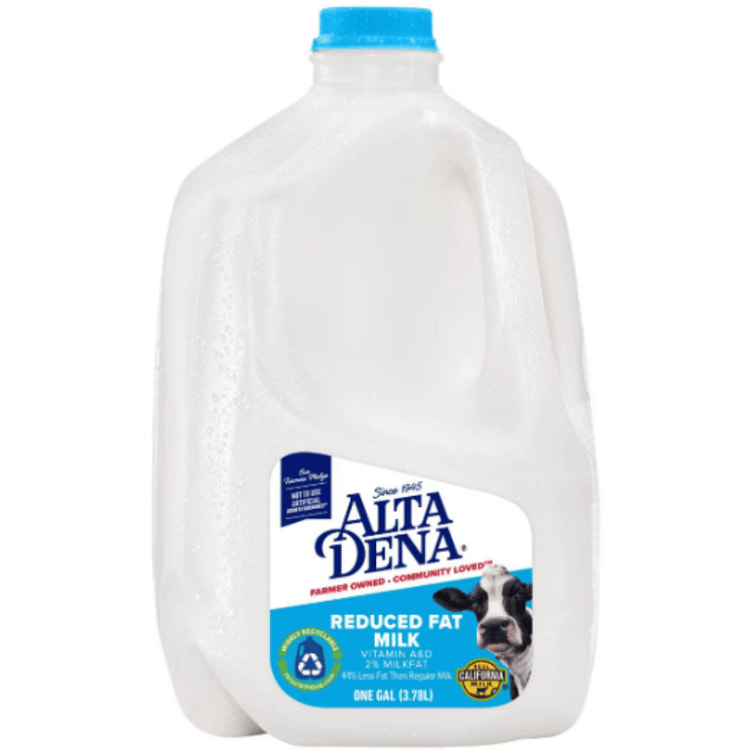 Alta Dena Reduced Fat Milk 2% 128 fl.oz