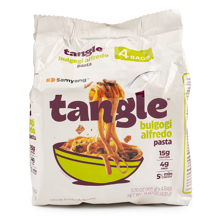 Samyang Tangle Bulgogi Alfredo Pasta 105 g*4 pack