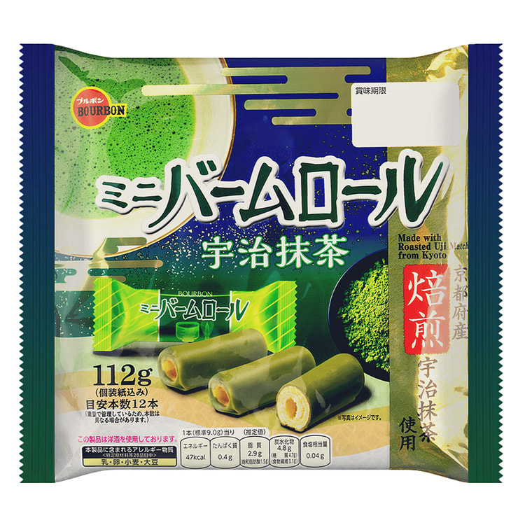 波路梦 迷你抹茶年轮卷 3.77 盎司