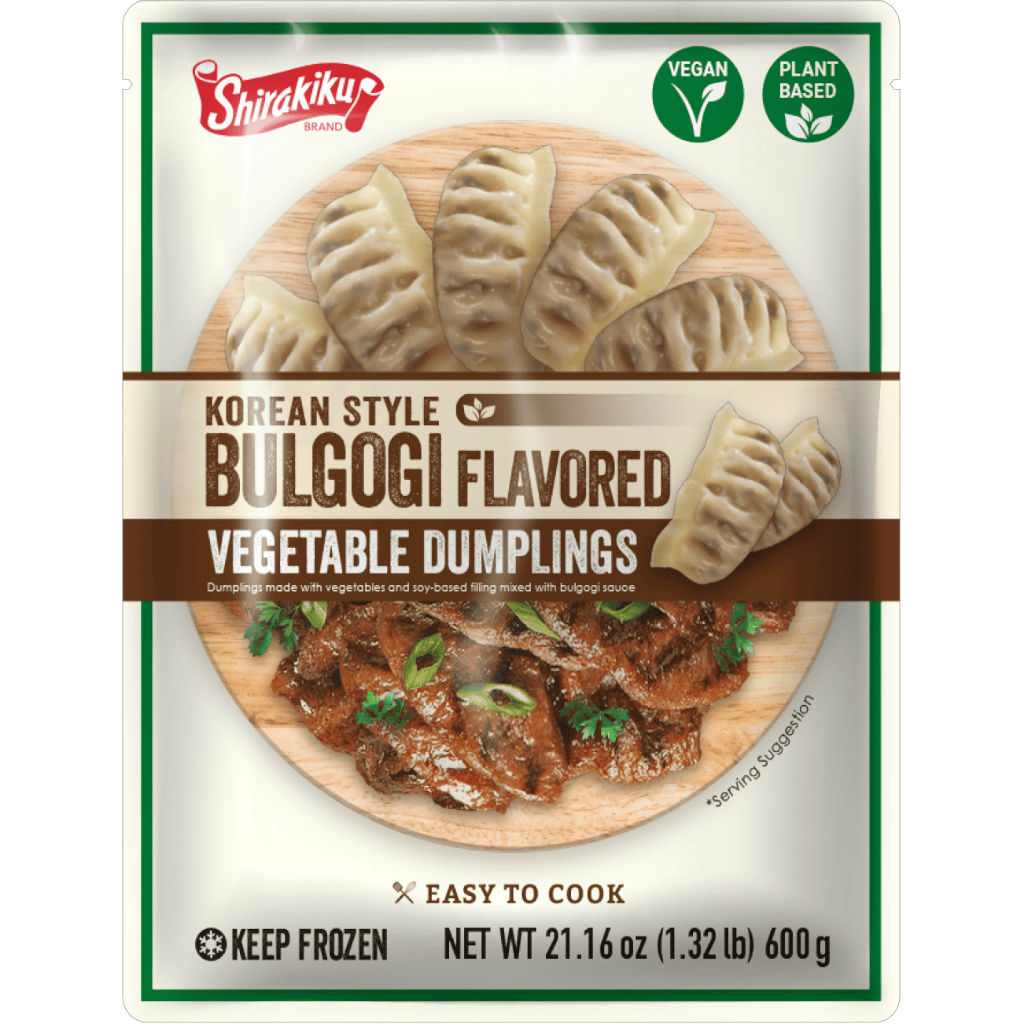 Shirakiku Vegetable Gyoza Dumplings Bulgogi Flavored 21.16 盎司