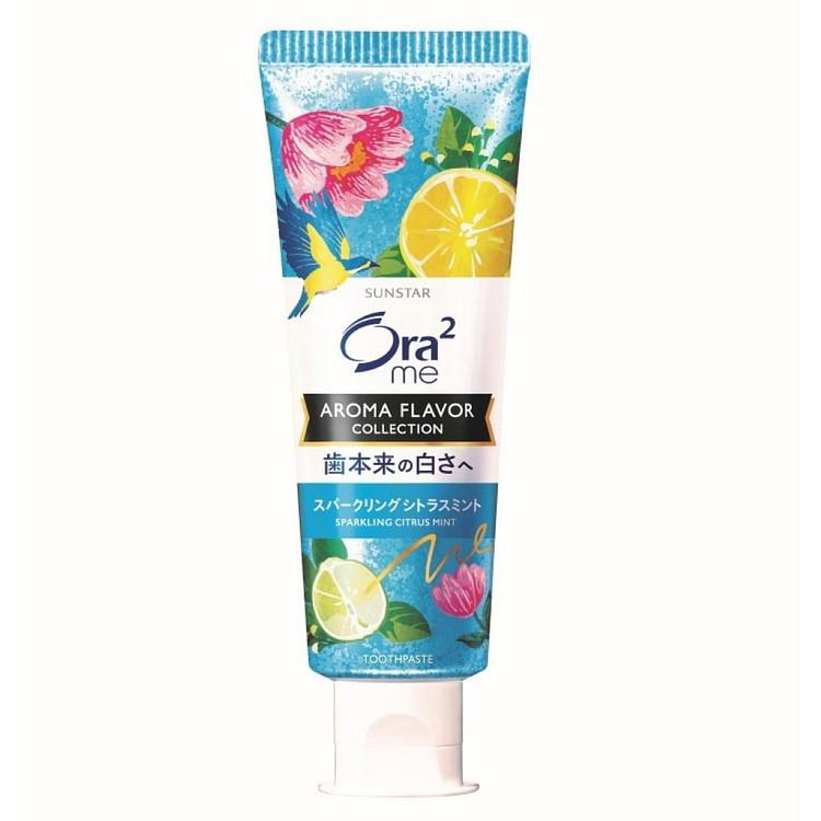Sunstar Ora2me Aroma Flavor Collection Paste Sparkling Citrus Mint Toothpas